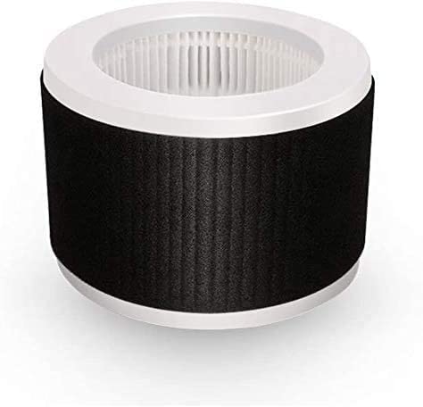 MEGAWISE 3-in-1 True HEPA Replacement Filter, Compatible with EPI810, 3 Stage Filtration